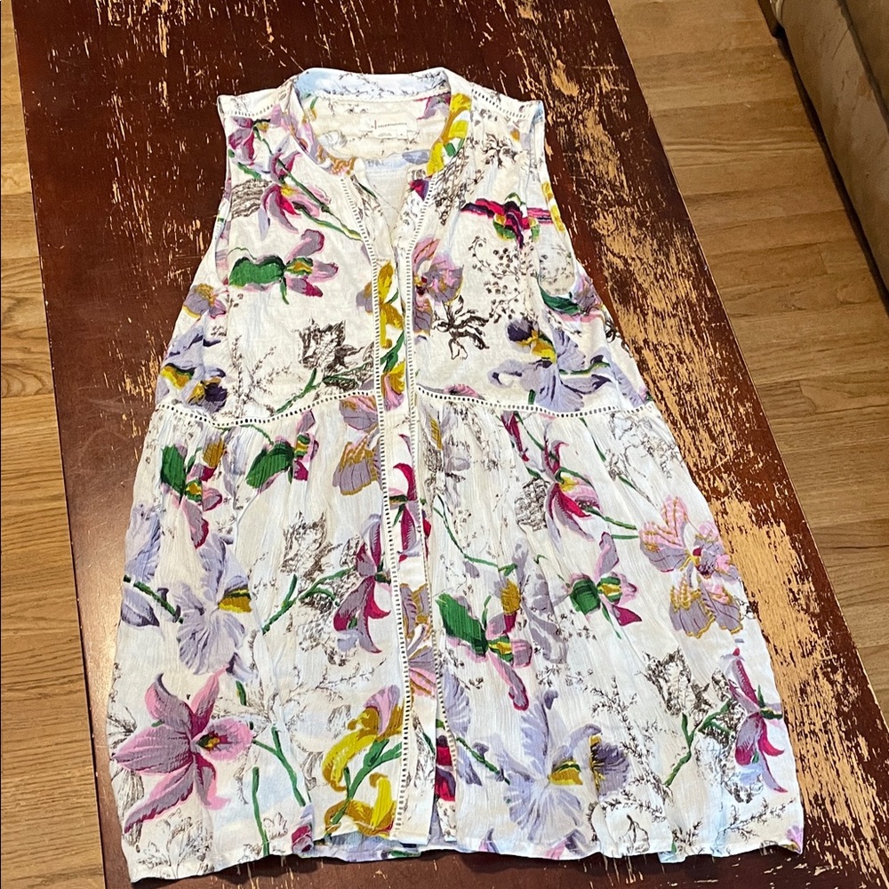 Anthropologie Nia Tunic Top Medium
